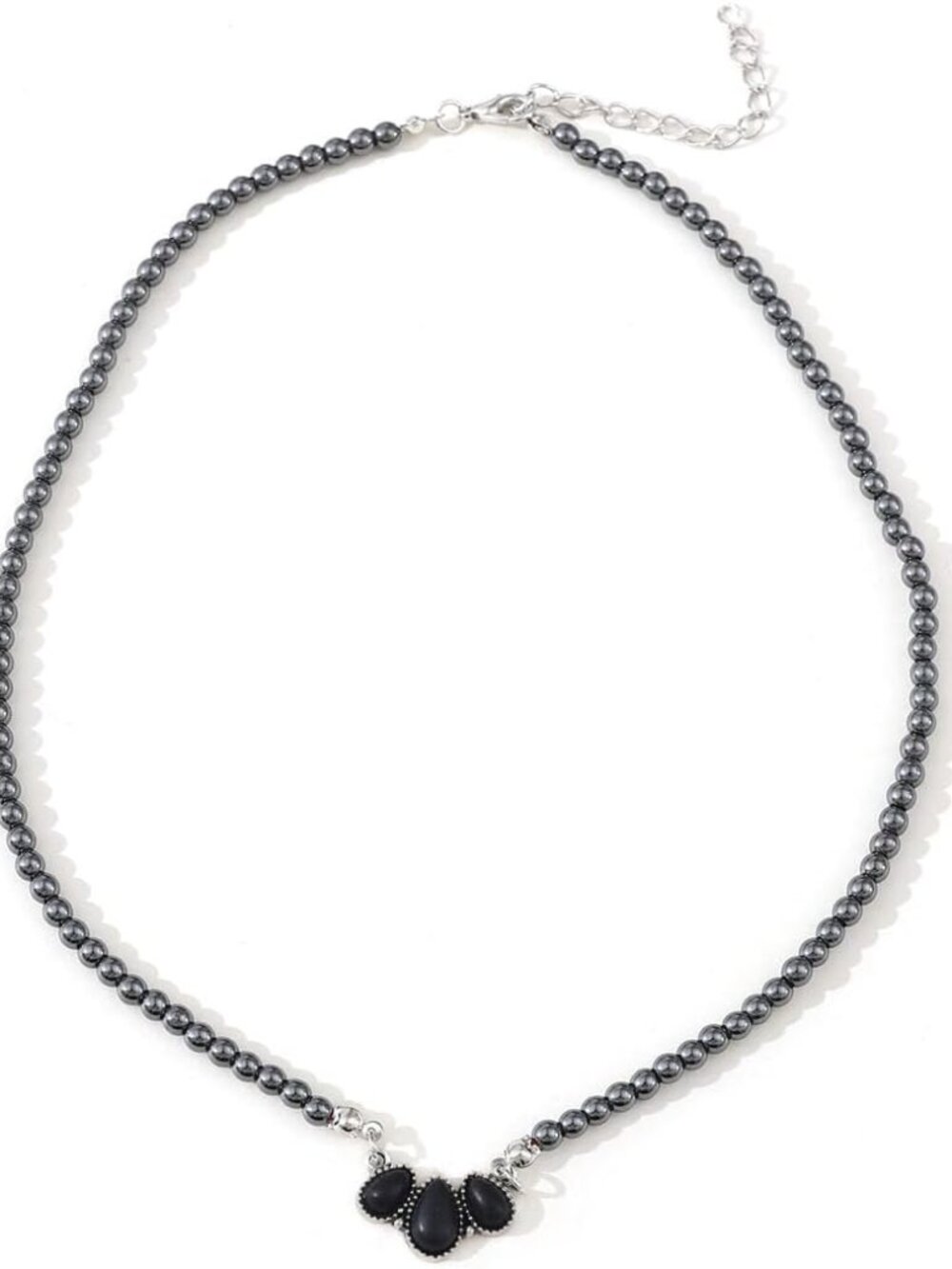 Navajo Pearl Necklace Western Jewelry for Women Boho Beaded Choker Necklaces Vin